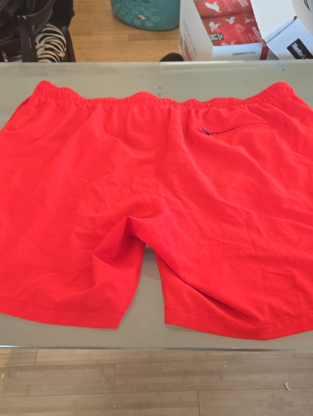 Columbia Red Outdoor Swim/Beach Shorts